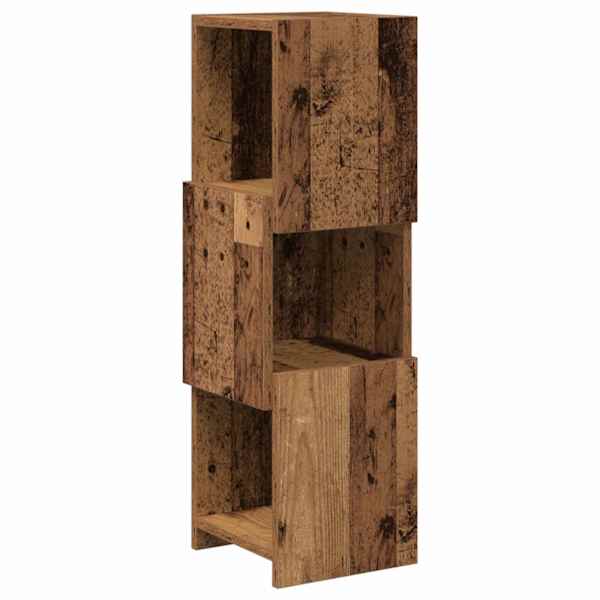 vidaXL Nurgakapp 25,5x25x80cm Tehispuit Vana puit