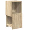 vidaXL Nurgakapp 25,5x25x55cm Tehispuit Sonoma tamm