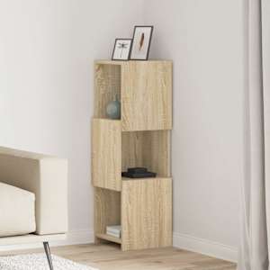 Kotna omarica Sonoma hrast 30,5x30x95cm Konstruiran les