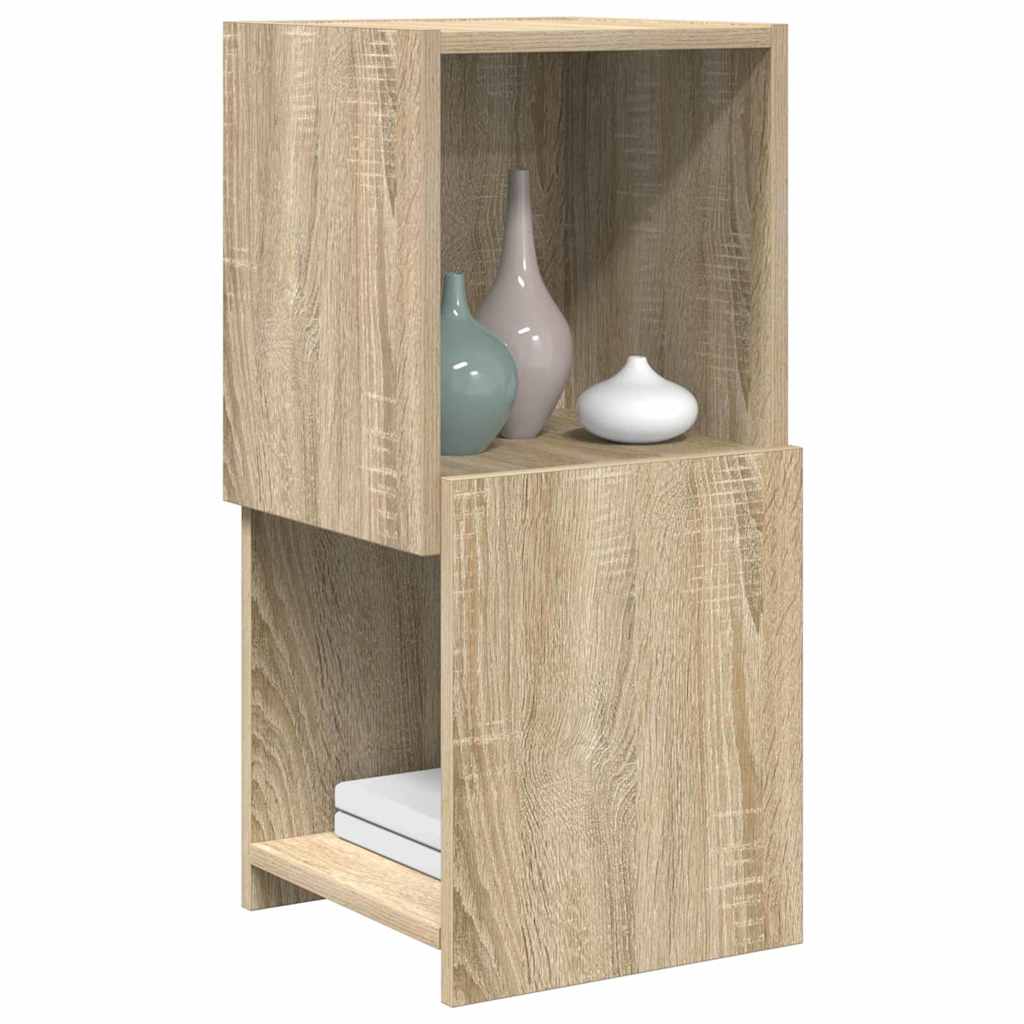 vidaXL Hoekkast Wit 30,5x30x65cm Bewerkt hout