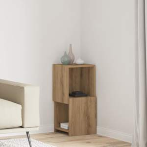 Kotna omarica Umetni hrast 30,5x30x65cm Konstruiran les