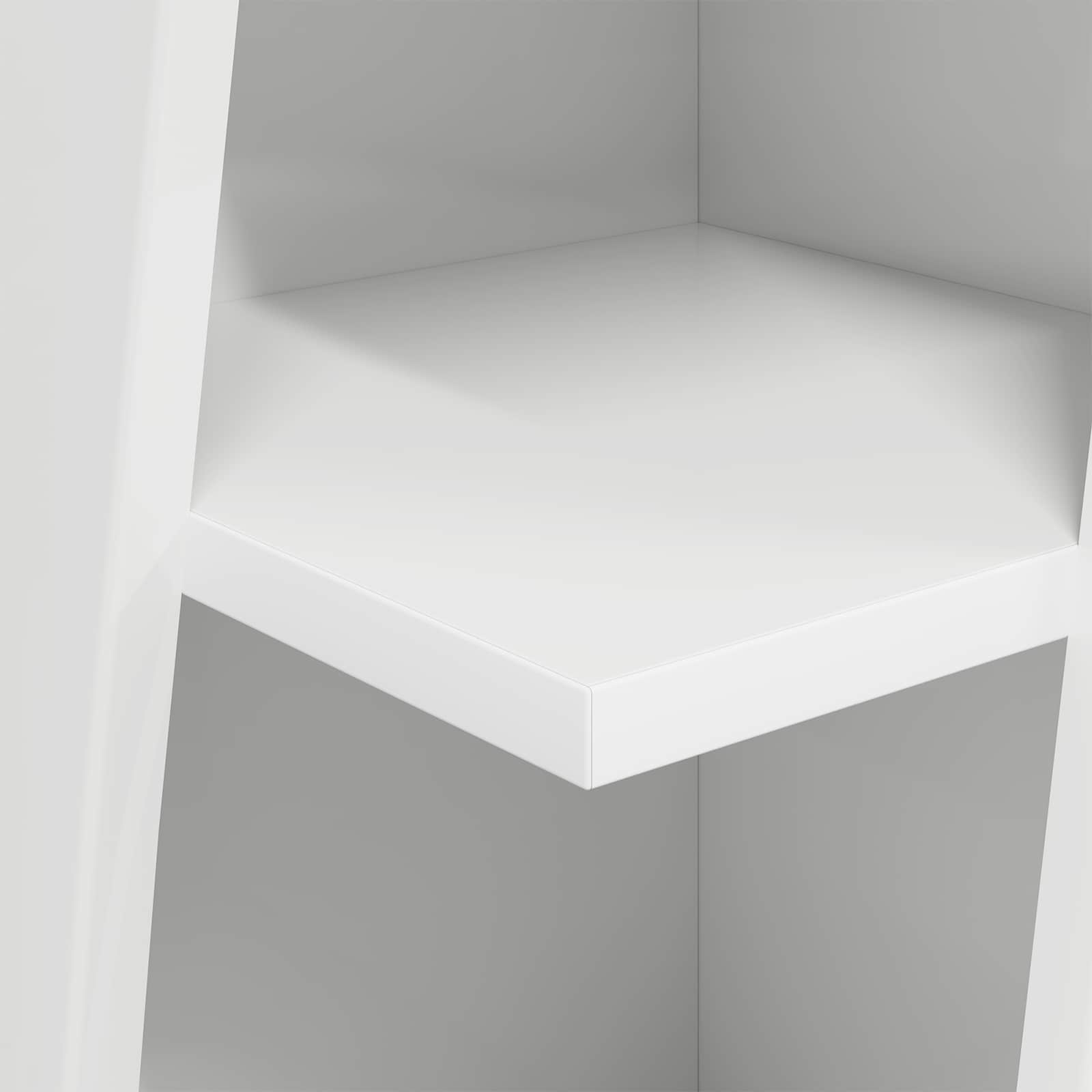 Kulmakaappi 27,5x27x102cm Tekninen puu - Image 8