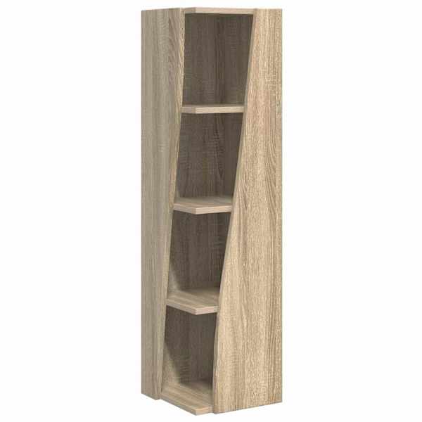 vidaXL Nurgakapp 27,5x27x102cm Tehispuit Sonoma tamm