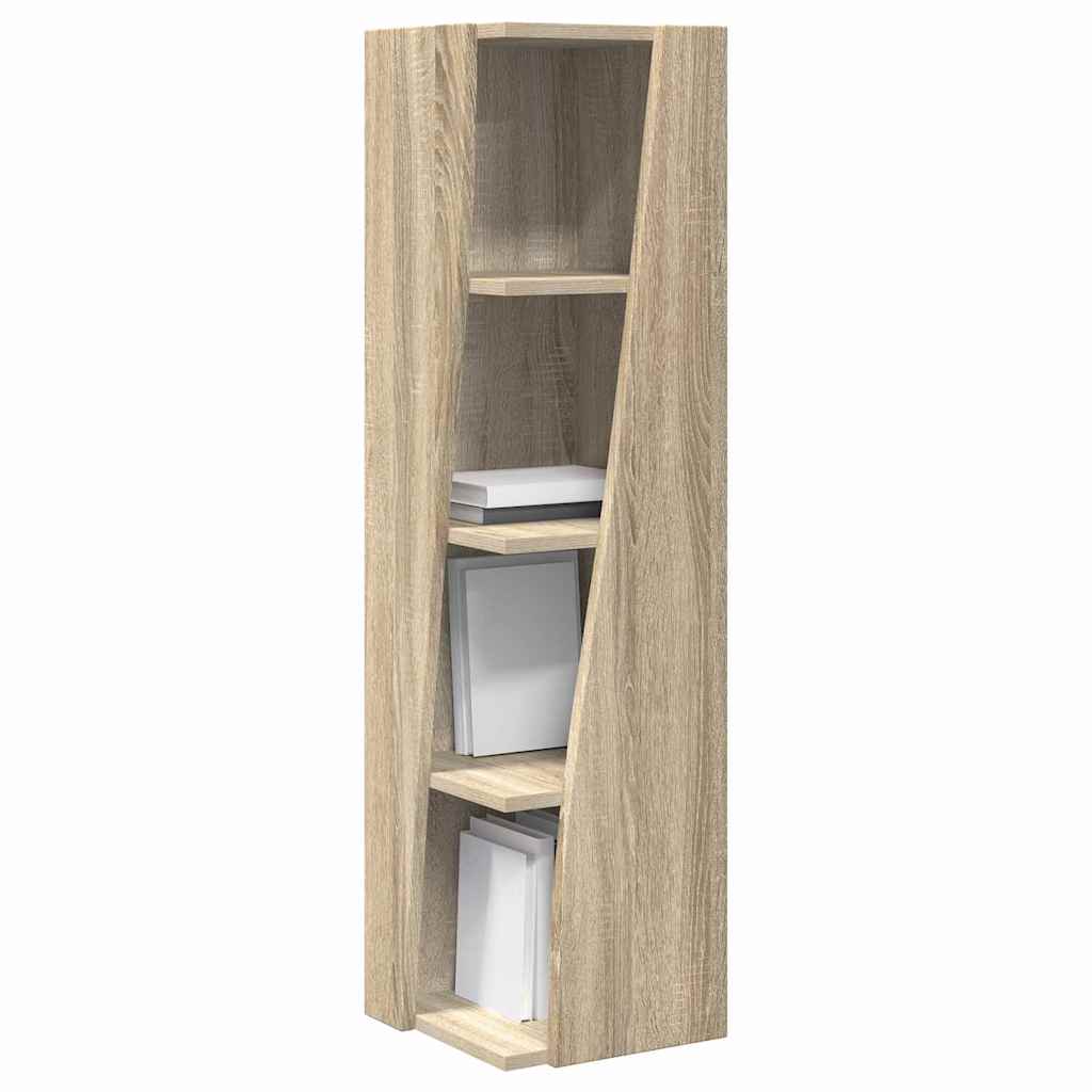 vidaXL Hoekkast Wit 27,5x27x102cm Bewerkt hout