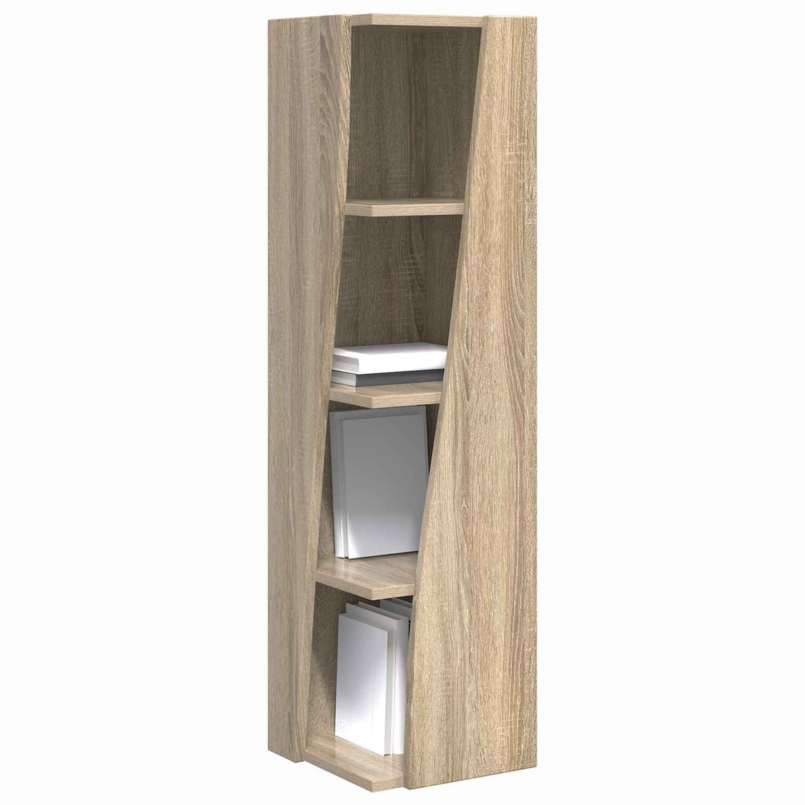Kulmakaappi Sonoman tammi 27,5x27x102cm Tekninen puu - Image 3