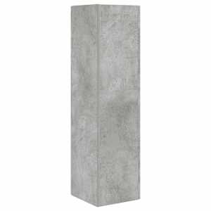 Rohová skříňka Betonově šedá 27,5x27x102cm kompozitní dřevo - obrázek 7