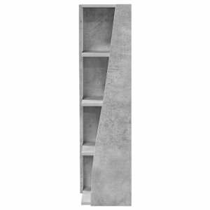Rohová skříňka Betonově šedá 27,5x27x102cm kompozitní dřevo - obrázek 5