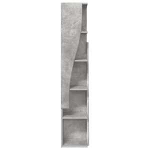 Rohová skříňka Betonově šedá 27,5x27x140cm kompozitní dřevo - obrázek 5