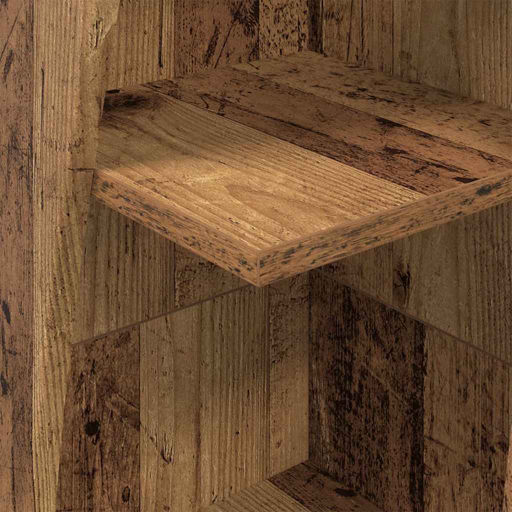 Nurgakapp Valge 27,5x27x140cm Tehispuit 8 Kõik vajalik sinu aeda ja koju! Nurgakapp Valge 27,5x27x140cm Tehispuit - Image 8