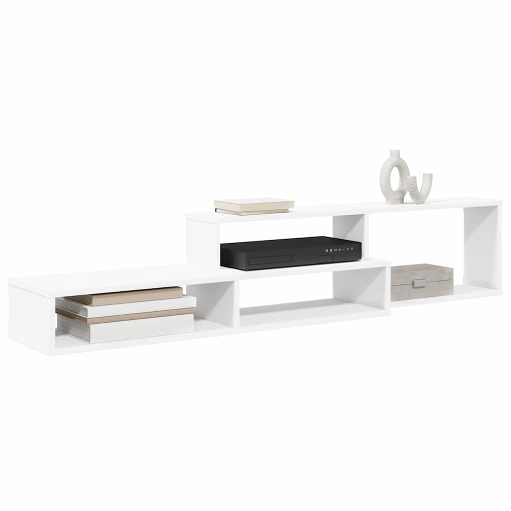 vidaXL TV-stand 150x25x28,5cm Bewerkt hout