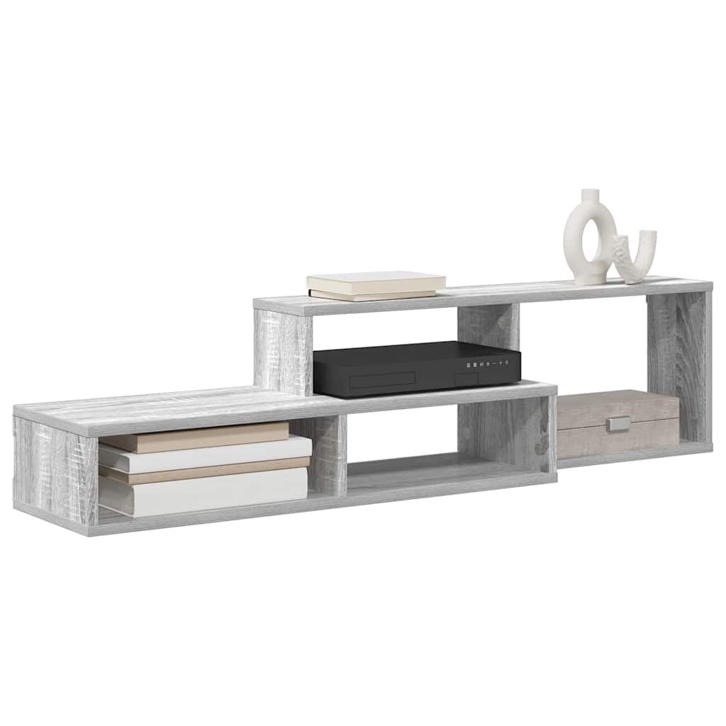 vidaXL TV-stand 120x25x28,5cm Bewerkt hout