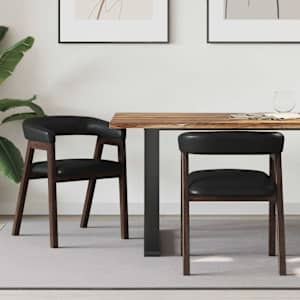 Jedilni stoli 2 pcs Svetlo rjava 54 x 57 x 73 cm