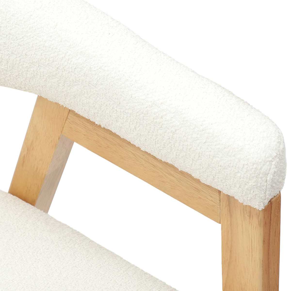 Spisestole 2 stk. Massiv Gummitræ 54 x 57 x 73 cm - Billede 8