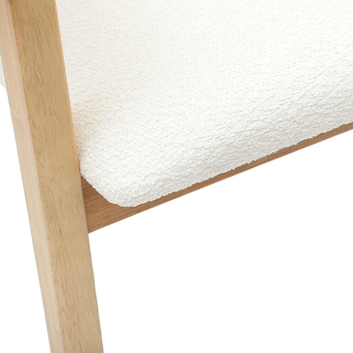 Spisestole 2 stk. Massiv Gummitræ 54 x 57 x 73 cm - Billede 9