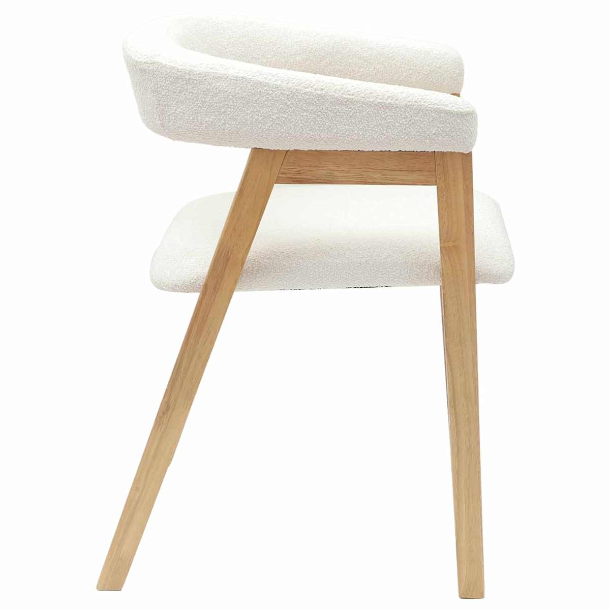 Spisestole 2 stk. Massiv Gummitræ 54 x 57 x 73 cm - Billede 6