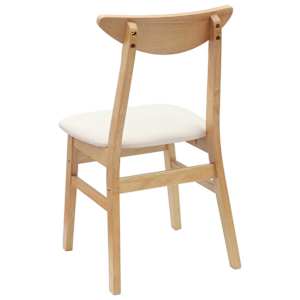 Jídelní židle 2 pcs Přírodní 42 x 47.5 x 81 cm - obrázek 7