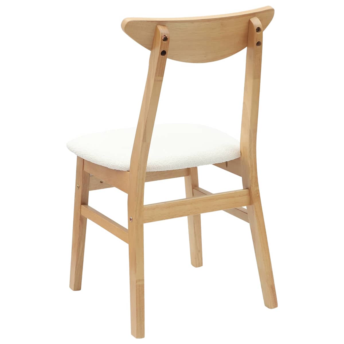 Spisestole 2 stk. Massiv Gummitræ 42 x 47,5 x 81 cm - Billede 7