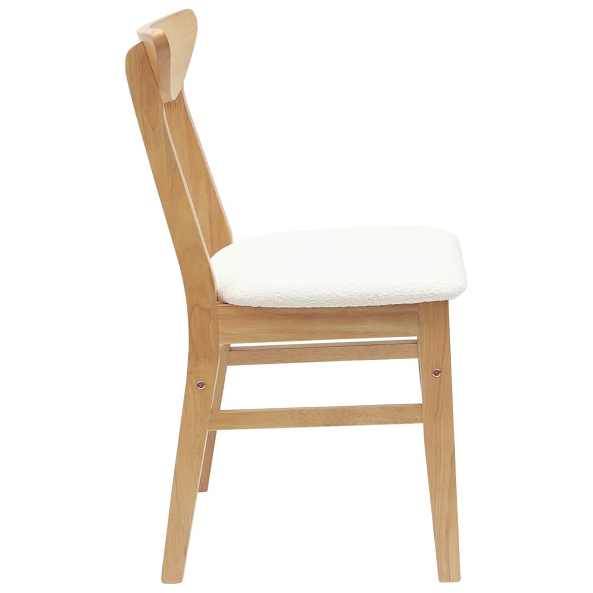 Spisestole 2 stk. Massiv Gummitræ 42 x 47,5 x 81 cm - Billede 6