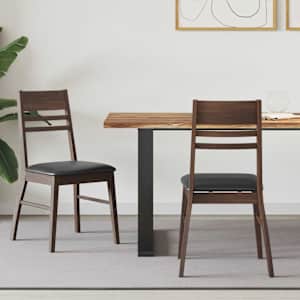 Jedilni stoli 2 pcs Svetlo rjava 43 x 54 x 89 cm