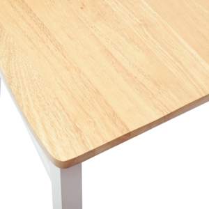 Jídelní židle 2 pcs Bílá 50 x 52,5 x 91 cm Masivní gumové dřevo - obrázek 9