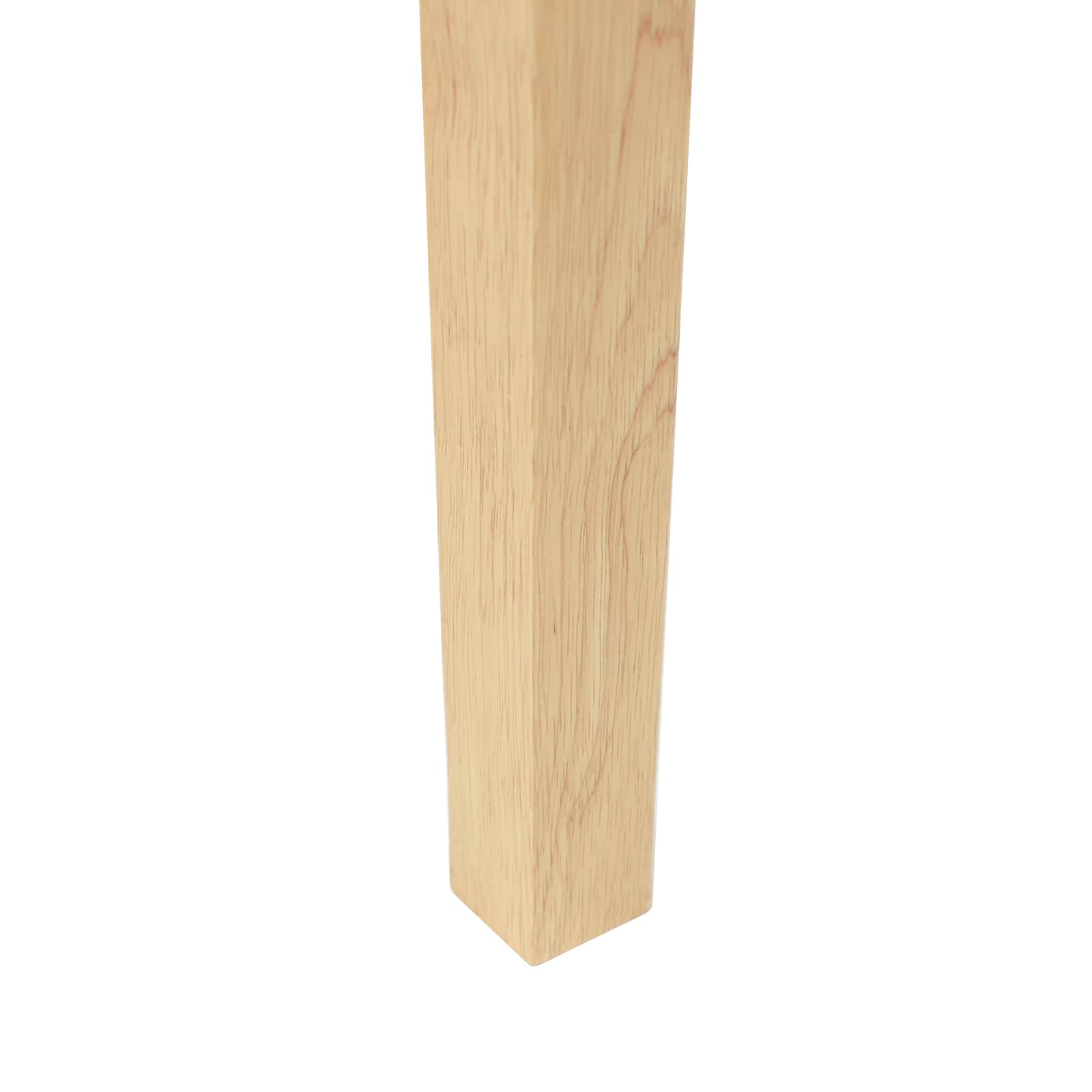 Ēdamkrēsli 2 pcs Dabiska 50 x 52,5 x 91 cm Ciets gumijas koks