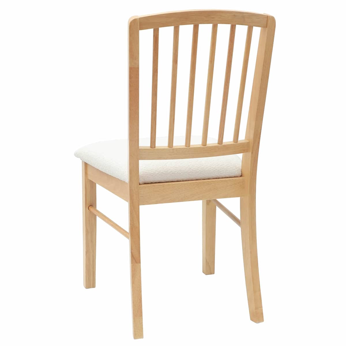 Spisestole 2 stk. Massiv Gummitræ 50 x 52,5 x 91 cm - Billede 7
