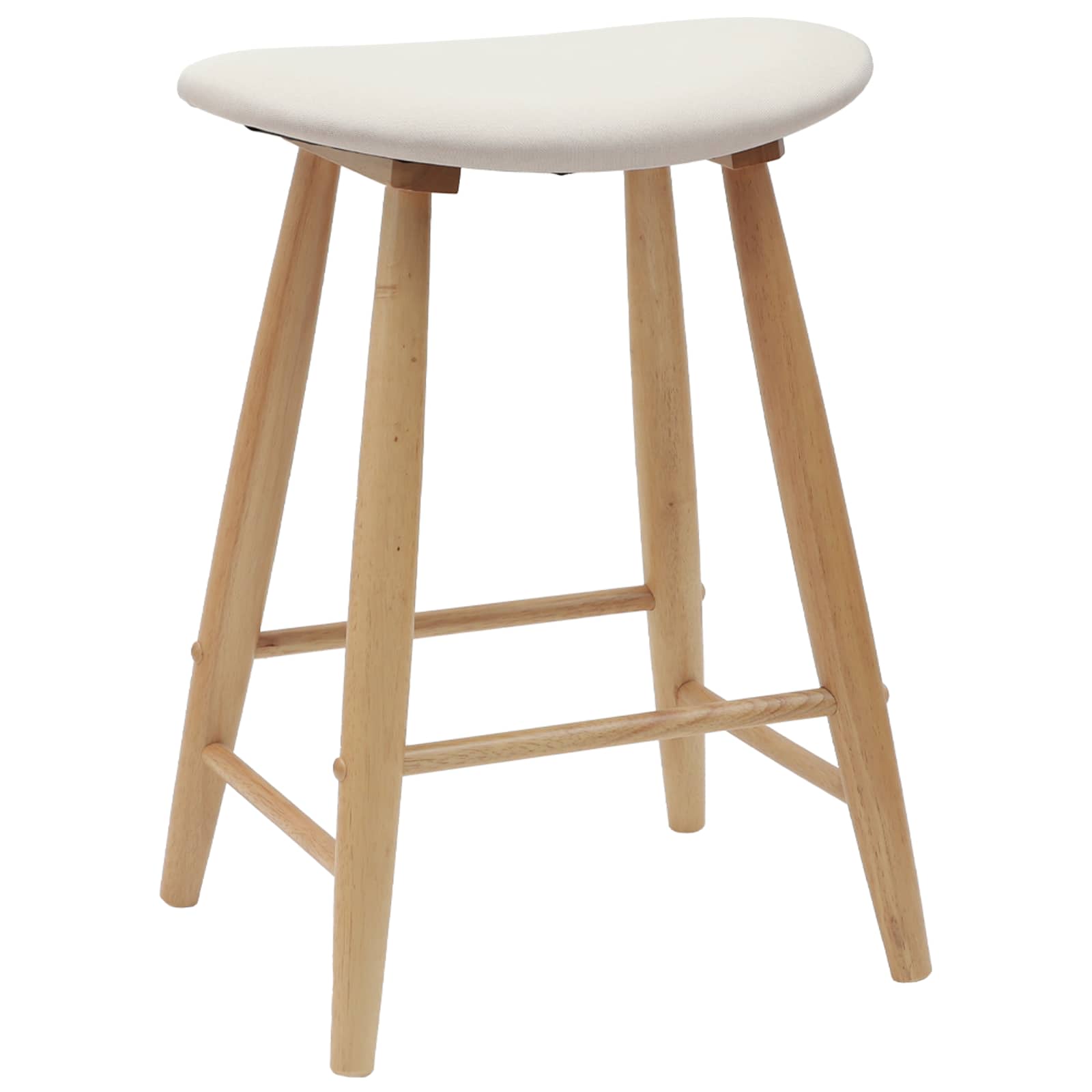 Ēdamkrēsli 2 pcs Dabiska 46 x 37 x 63 cm Ciets gumijas koks