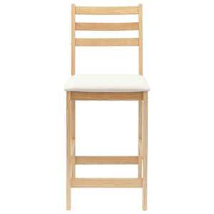 Jídelní židle 2 pcs Přírodní 40 x 47,5 x 99,5 cm - obrázek 5