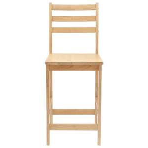 Jídelní židle 2 pcs Přírodní 40 x 47,5 x 99,5 cm - obrázek 5