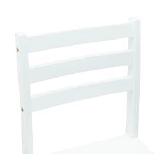 Jídelní židle 2 pcs Bílá 40 x 47,5 x 99,5 cm - obrázek 8