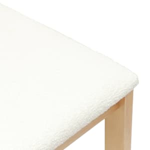 Jídelní židle 2 pcs Přírodní 40 x 47,5 x 99,5 cm - obrázek 9