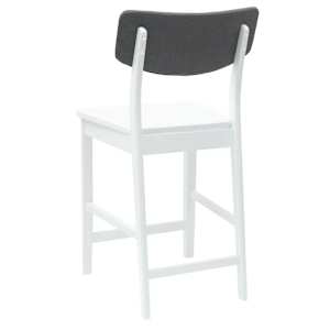 Jídelní židle 2 pcs Bílá 48 x 49 x 95 cm Masivní gumové dřevo - obrázek 7