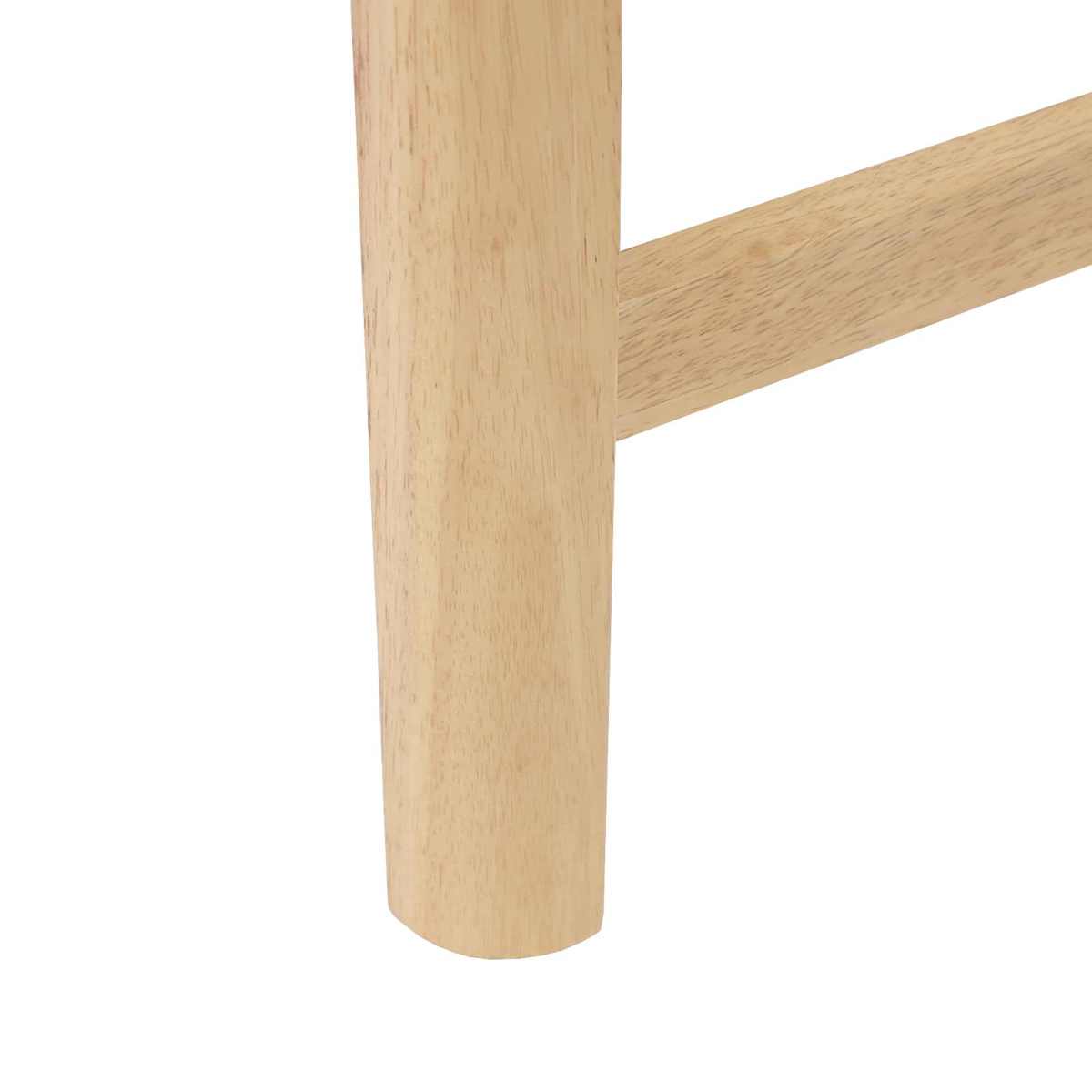 Spisestole 2 stk. Massiv Gummitræ 48 x 49 x 95 cm - Billede 10