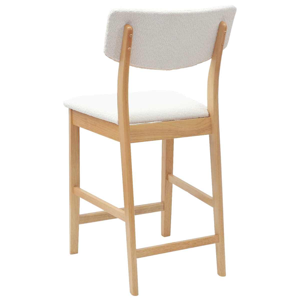 Spisestole 2 stk. Massiv Gummitræ 48 x 49 x 95 cm - Billede 7