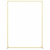 vidaXL Pulma kaar Kuldne 150 x 49,5 x 200 cm Teras