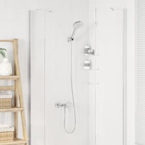Sada sprchové hlavice Chrom G 1 / 2 palce Mosaz - obrázek 3