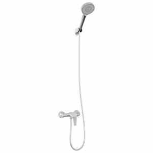 vidaXL Du&scaron;ipea Komplekt Kroom G 1 / 2 tolli Messing