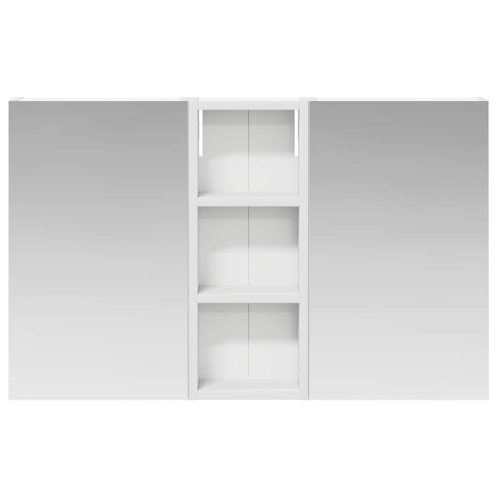 Sada koupelnových skříněk s policí 3 pcs 80 x 10,5 x 50 cm - obrázek 6