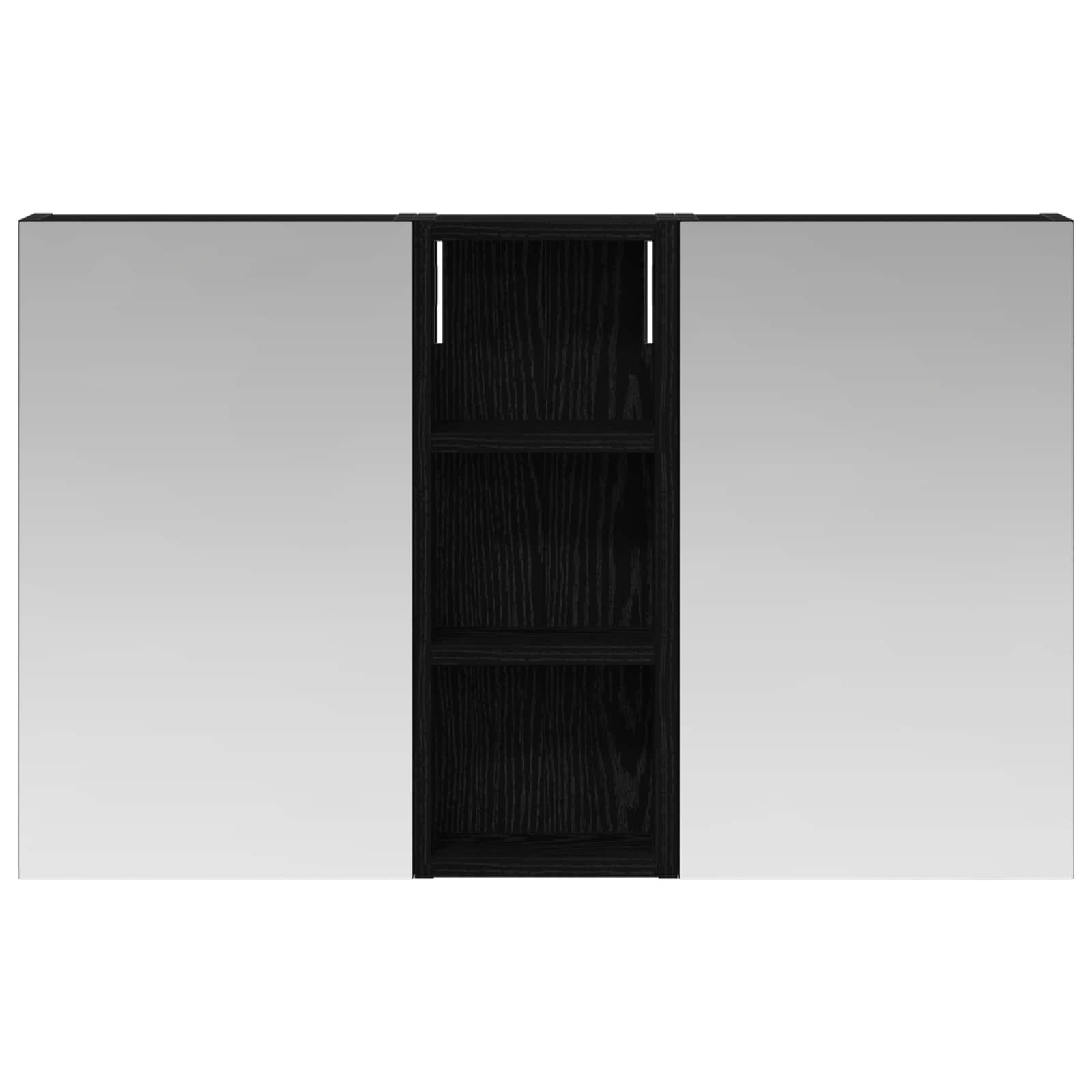 Sada koupelnových skříněk s policí 3 pcs 80 x 10,5 x 50 cm - obrázek 6