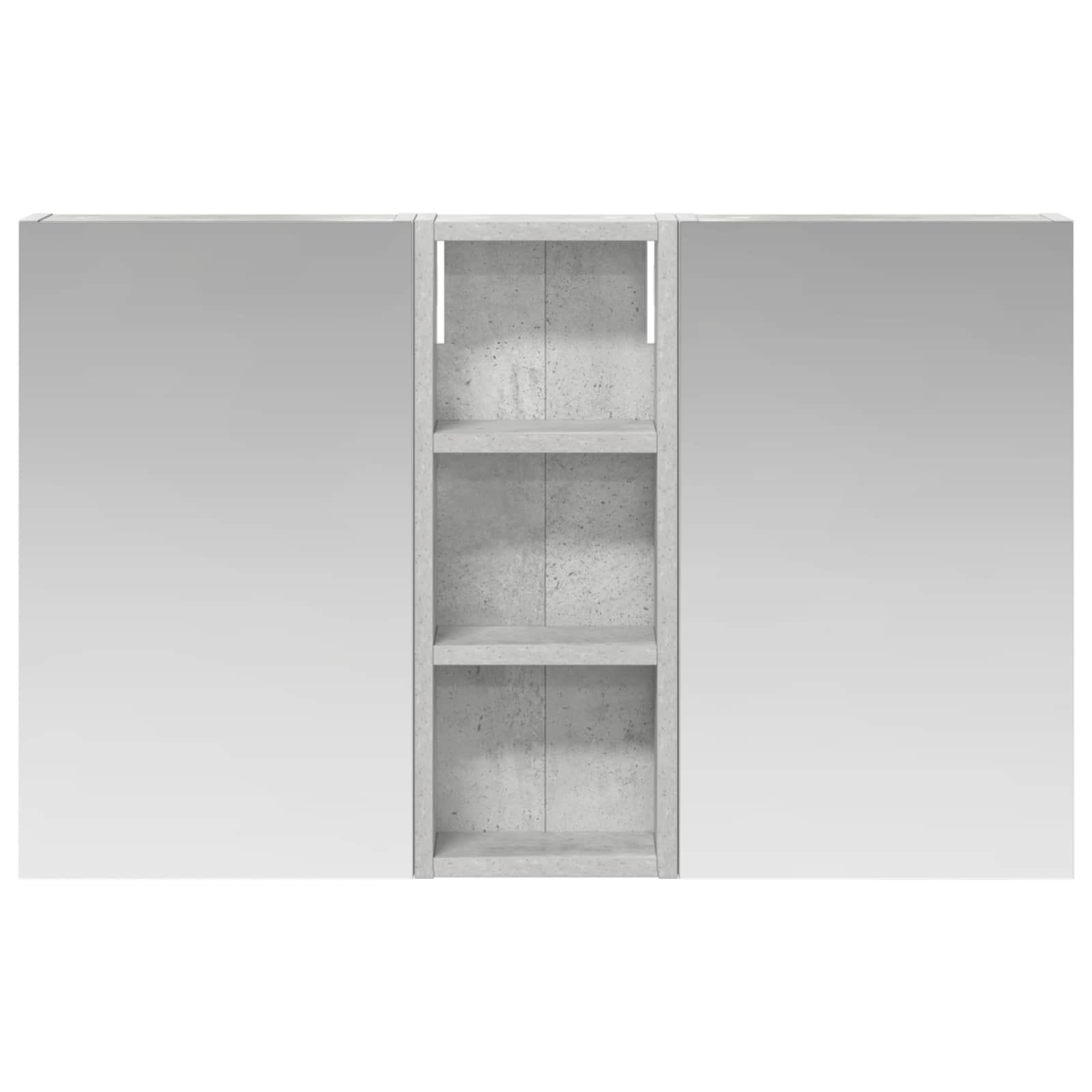 Sada koupelnových skříněk s policí 3 pcs 80 x 10,5 x 50 cm - obrázek 6