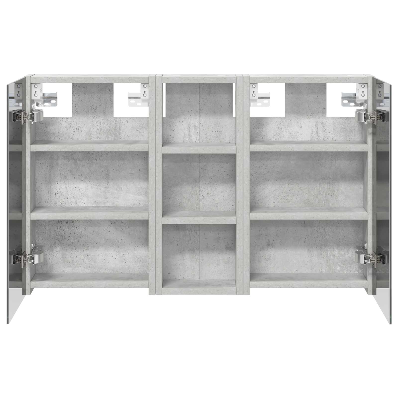 Sada koupelnových skříněk s policí 3 pcs 80 x 10,5 x 50 cm - obrázek 7