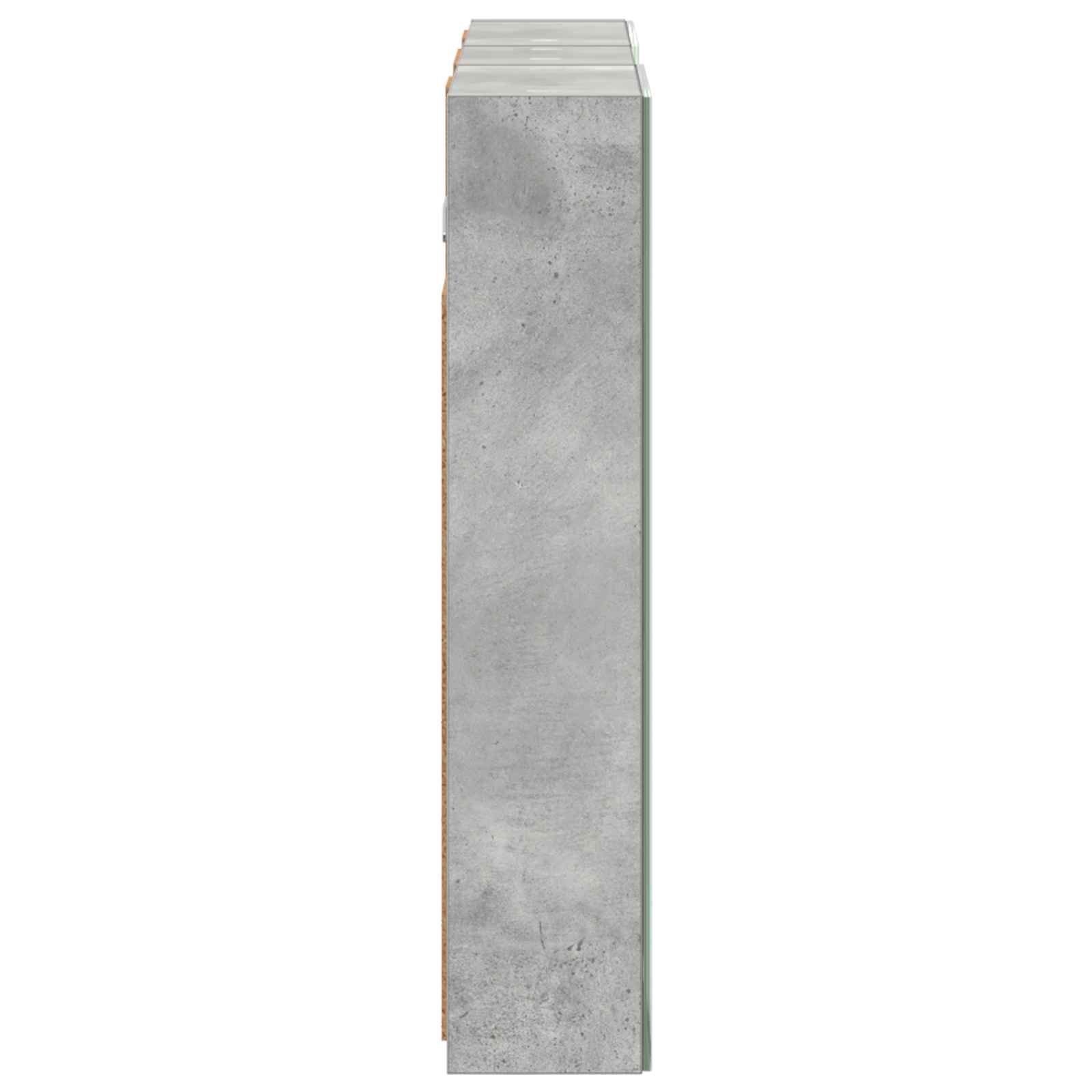 Sada koupelnových skříněk s policí 3 pcs 80 x 10,5 x 50 cm - obrázek 8