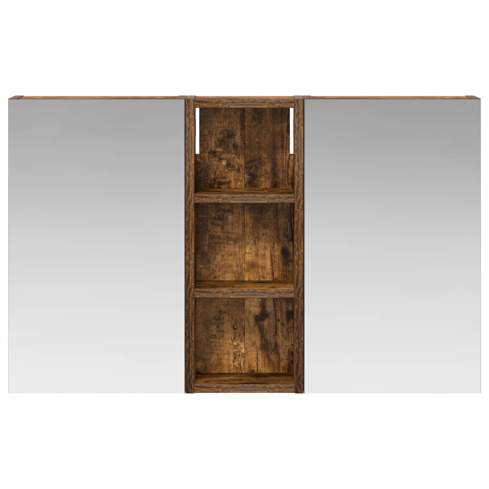 Sada koupelnových skříněk s policí 3 pcs 80 x 10,5 x 50 cm - obrázek 7
