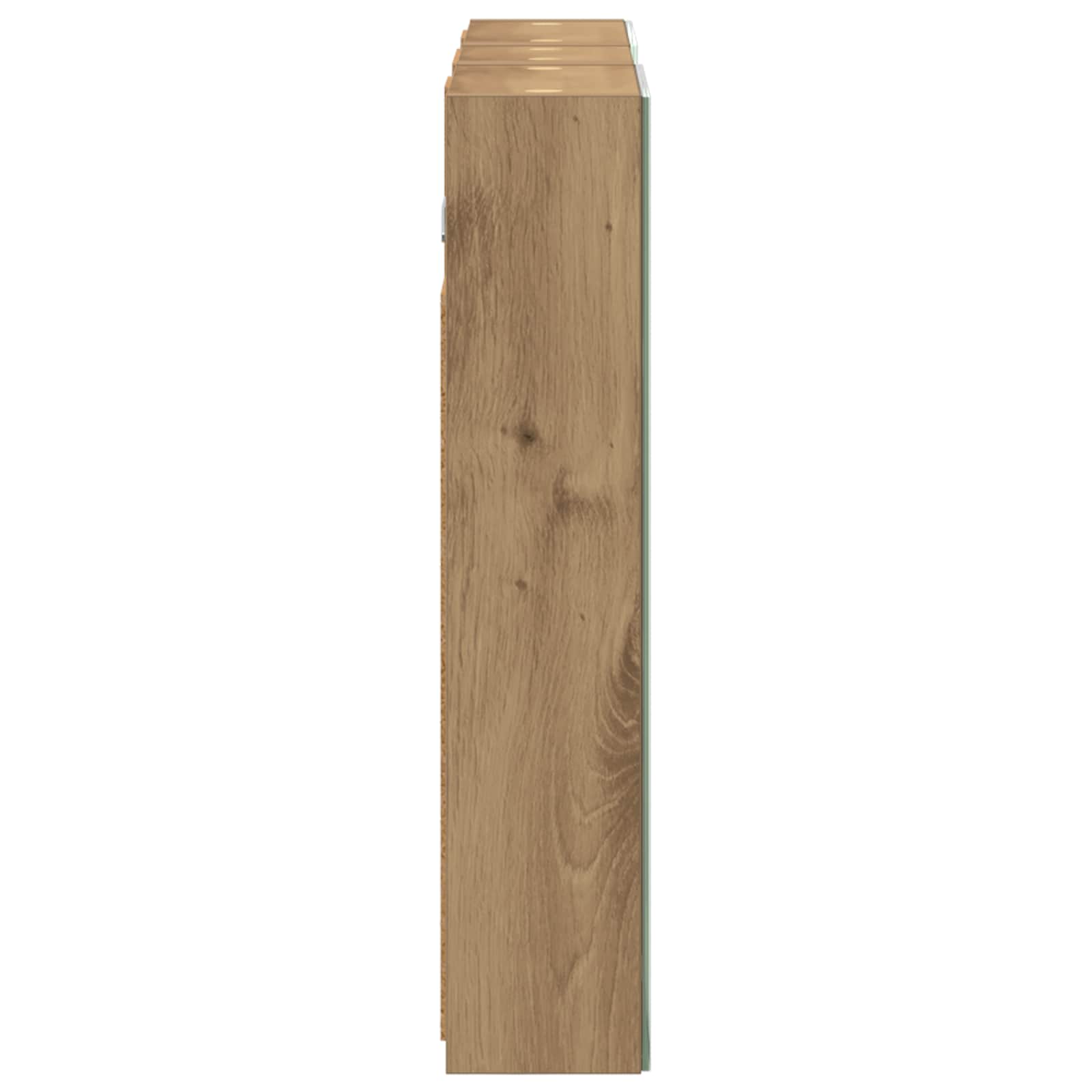 Sada koupelnových skříněk s policí 3 pcs 80 x 10,5 x 50 cm - obrázek 8