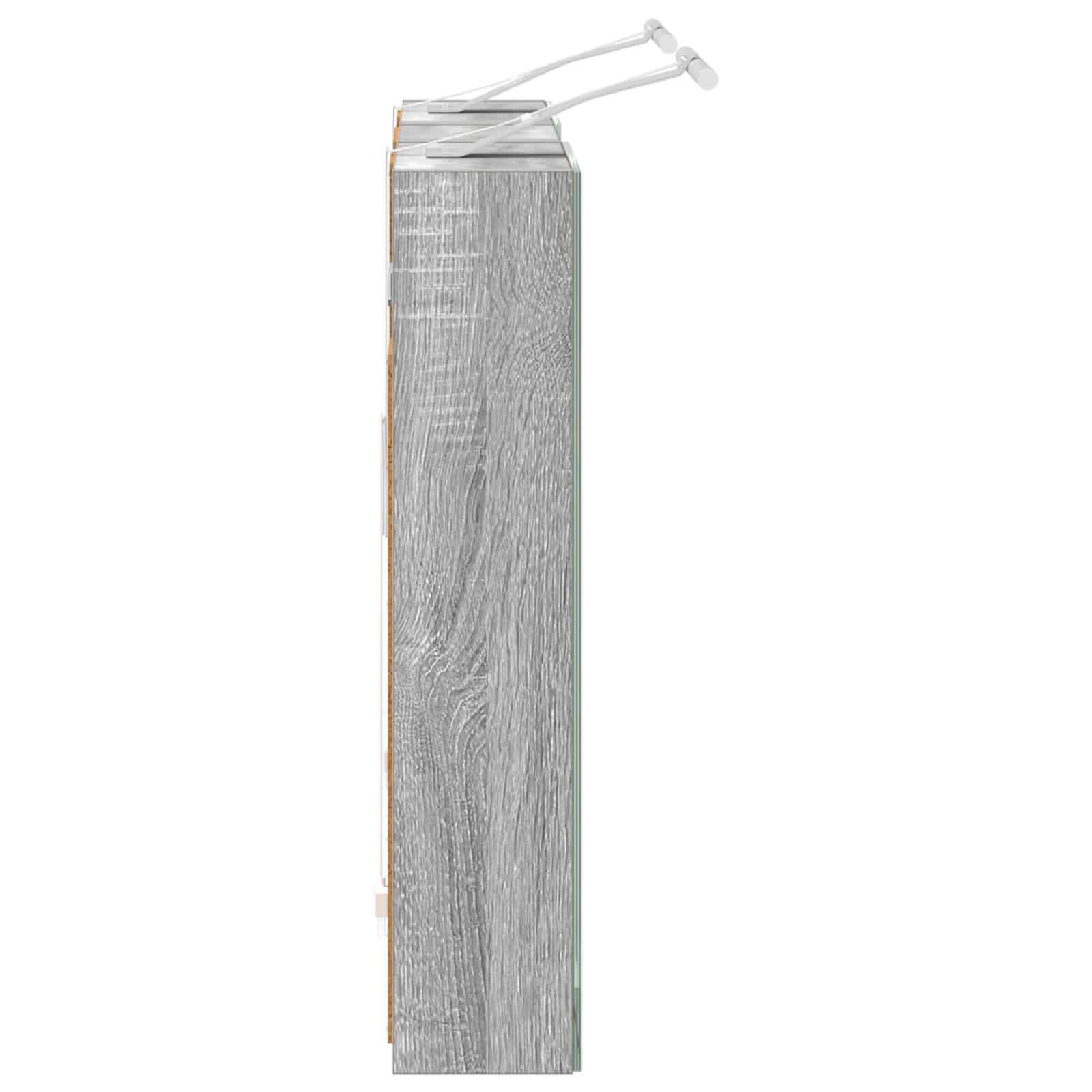 Sada koupelnových skříněk s policí 3 pcs 80 x 10,5 x 50 cm - obrázek 8
