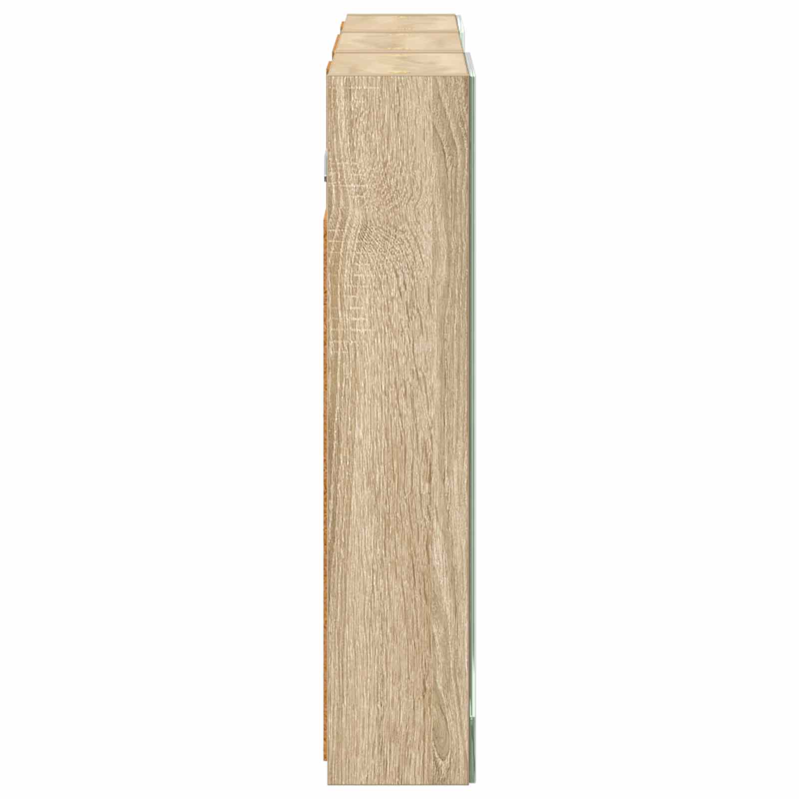 Sada koupelnových skříněk s policí 3 pcs 90 x 10,5 x 50 cm - obrázek 7