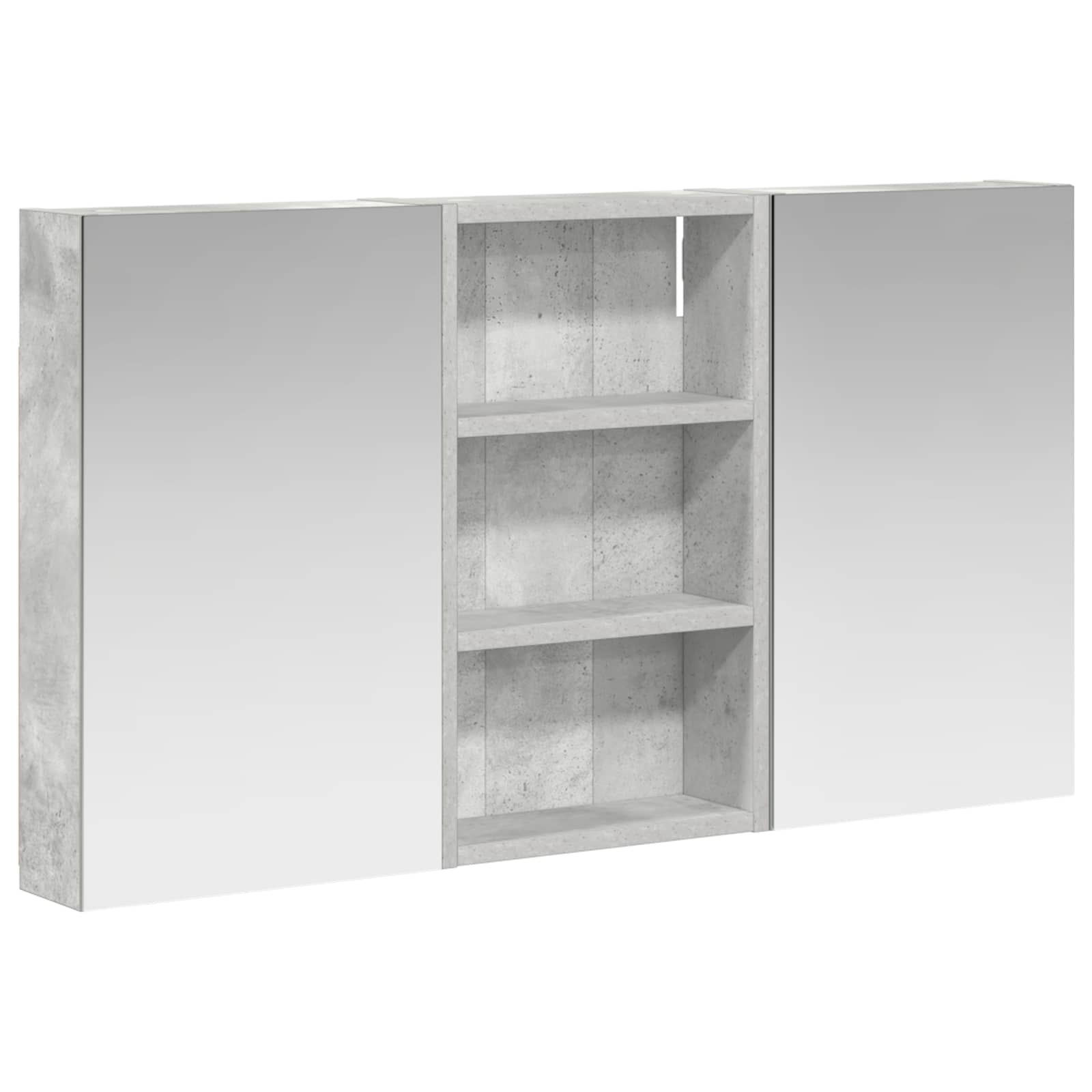 Комплект шкафове за баня 3 бр. 90 x 10,5 x 50 см — изображение 2