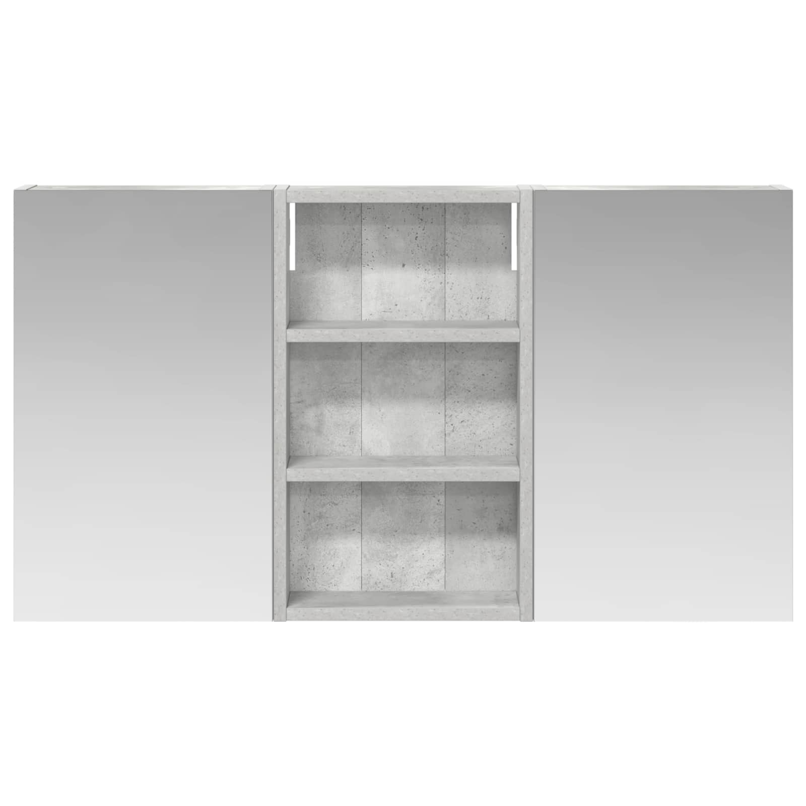 Комплект шкафове за баня 3 бр. 90 x 10,5 x 50 см — изображение 4