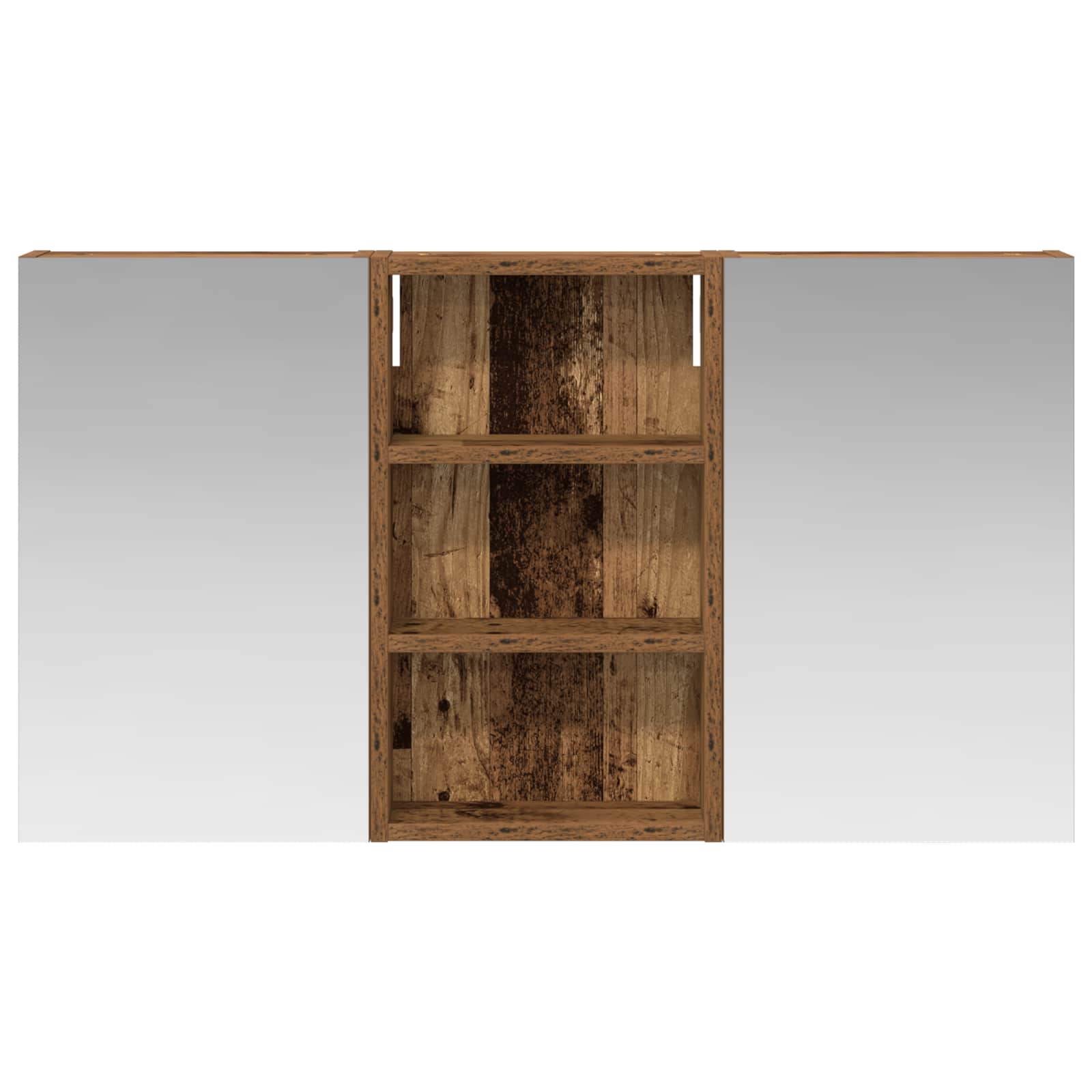 Комплект шкафове за баня 3 бр. 90 x 10,5 x 50 см — изображение 4