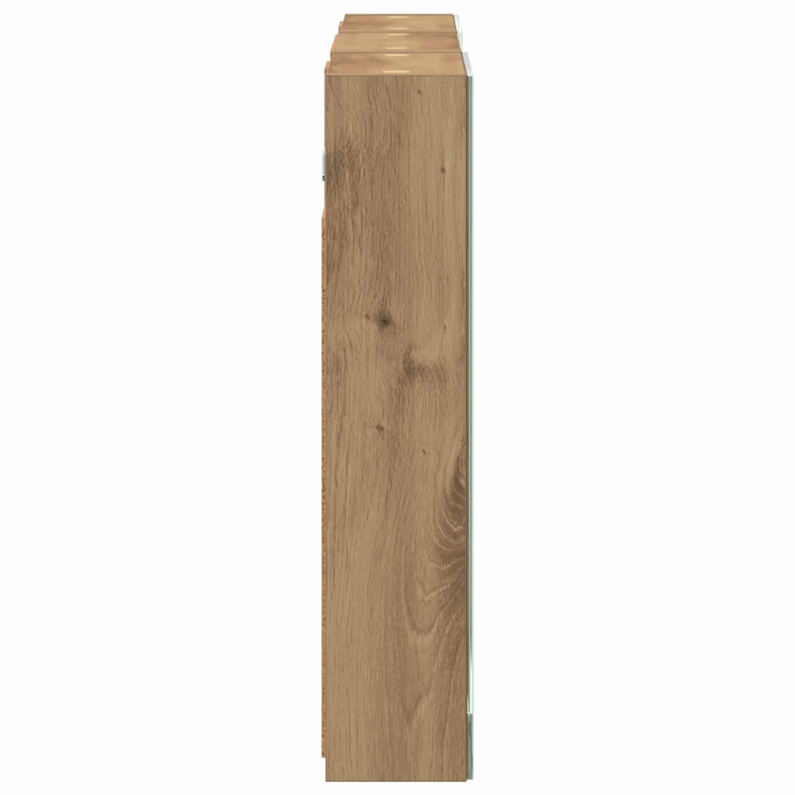Sada koupelnových skříněk s policí 3 pcs 90 x 10,5 x 50 cm - obrázek 7